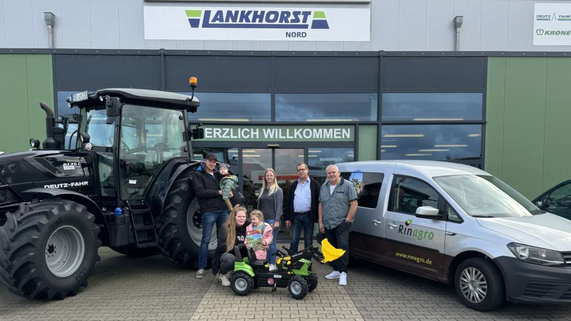 Ein Trettraktor für Anna