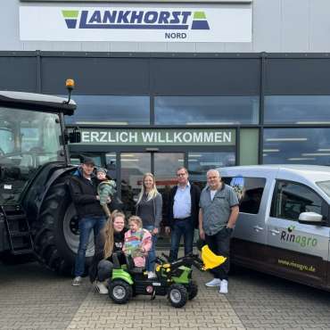 Ein Trettraktor für Anna