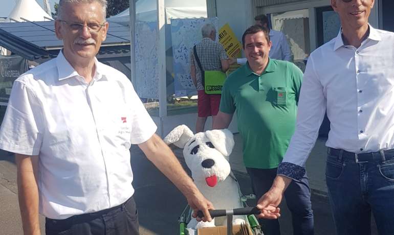 Das Team für Paul auf der Norla